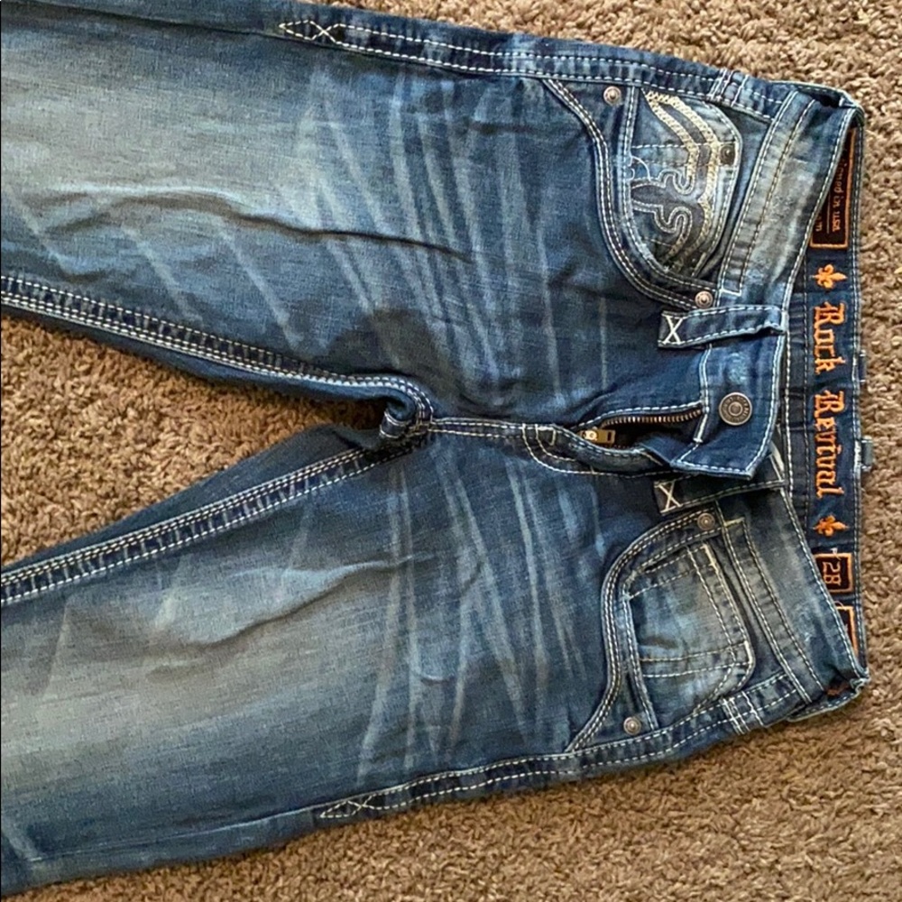 Men’s Rock Revival Jeans 28x36
